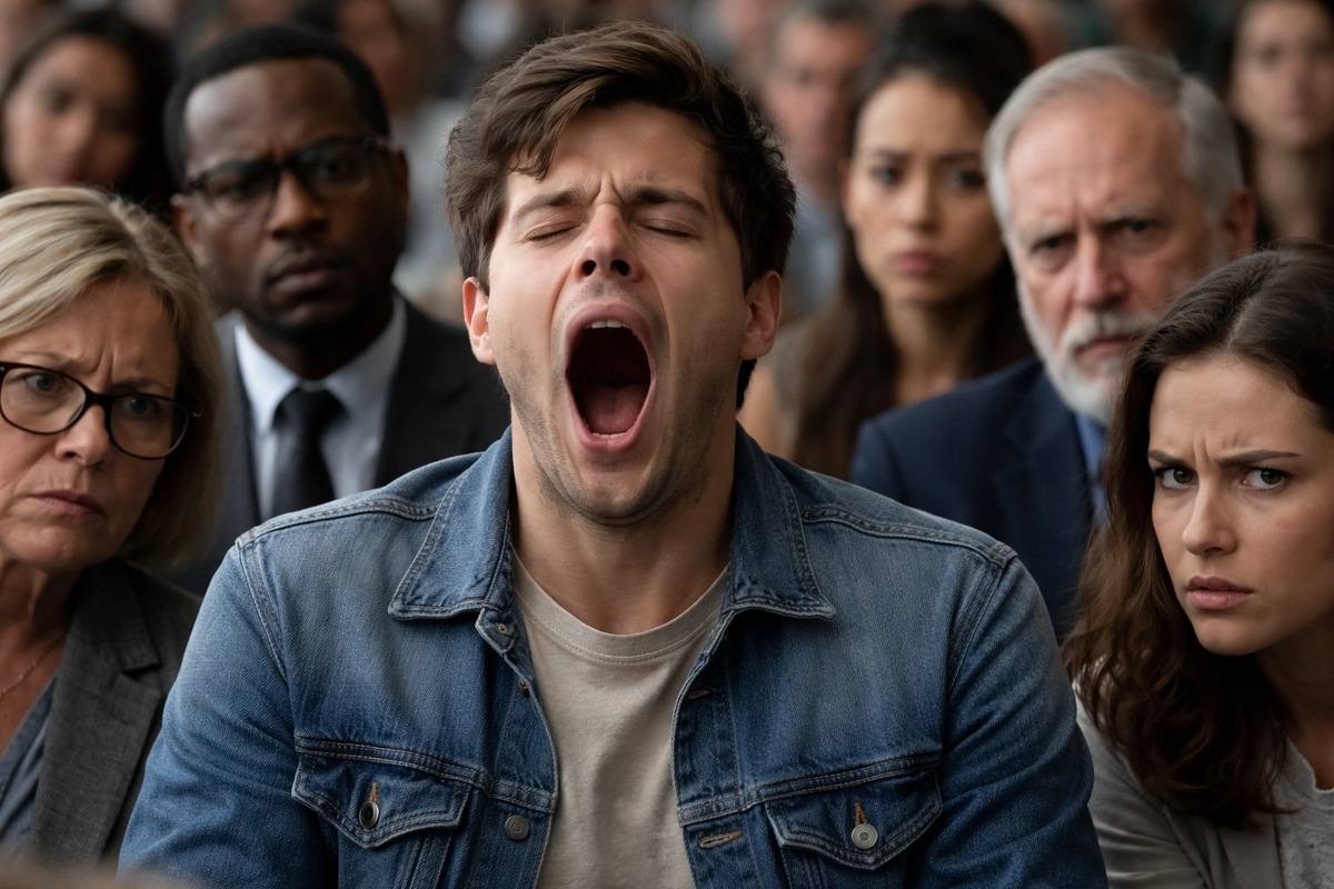    Зевание с открытым ртом может быть воспринято как плохое воспитание