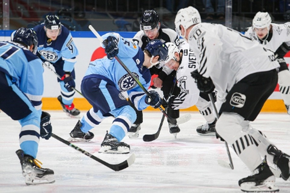    Игра закончилась проигрышем новосибирской команды. Фото: ХК Сибирь