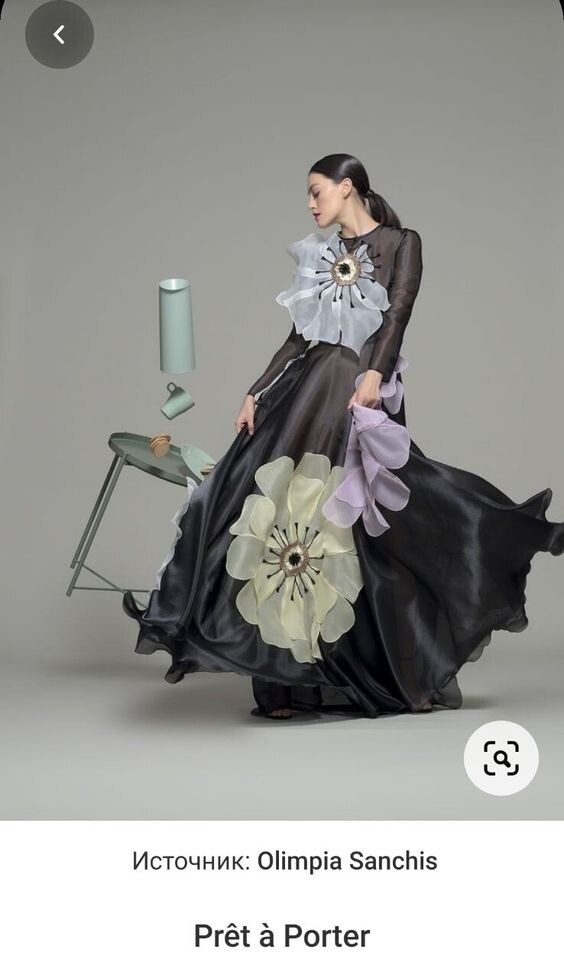 Вышивка лентами и высокая мода