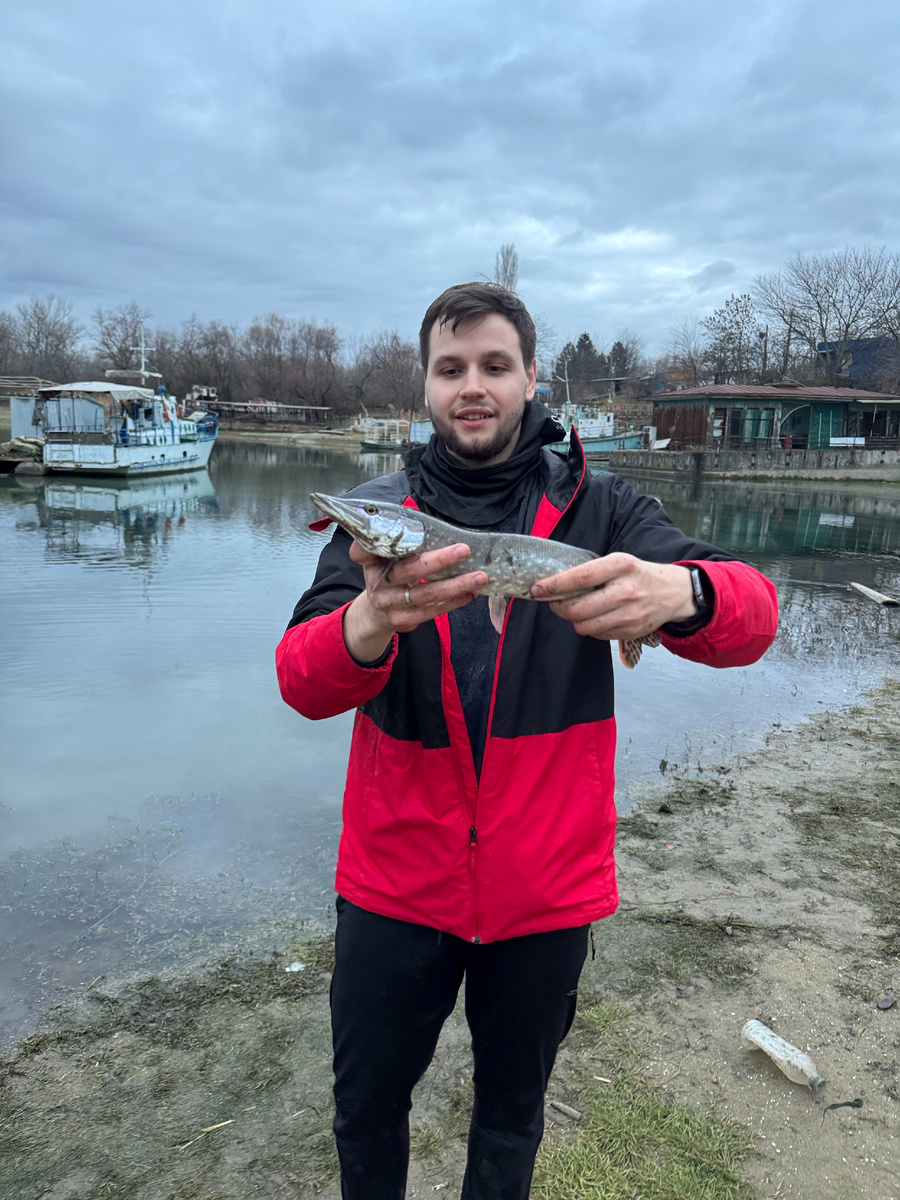 Моя первая щука 🫢