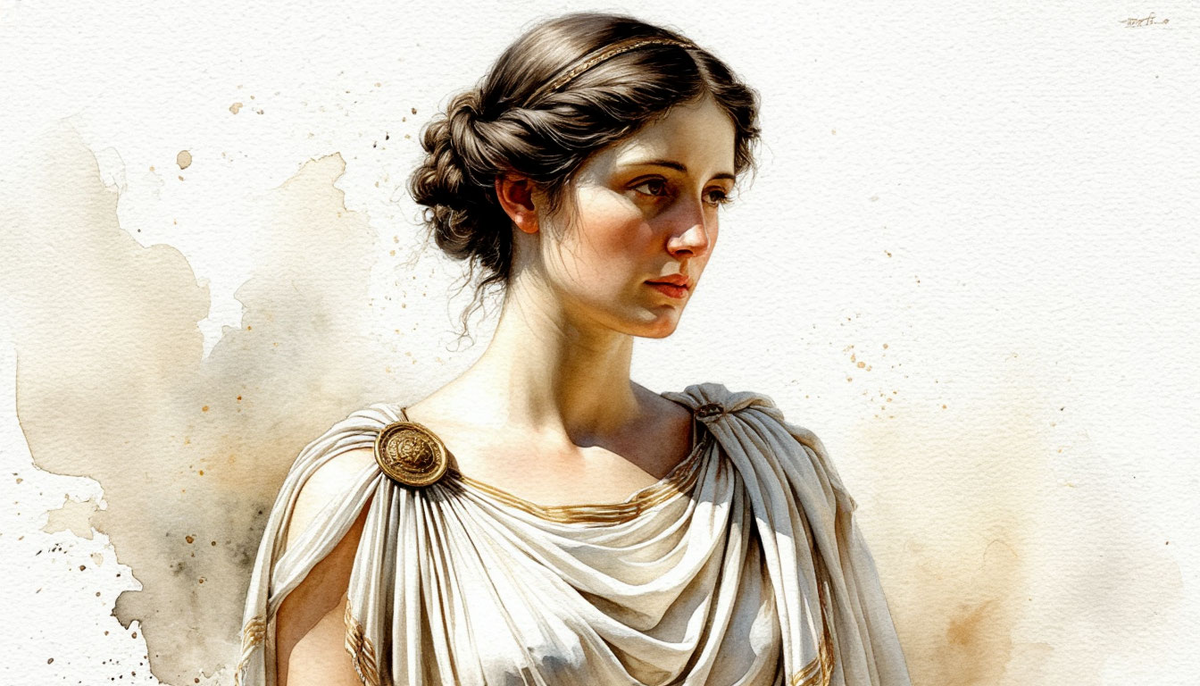 Римлянка в представлении ИИ