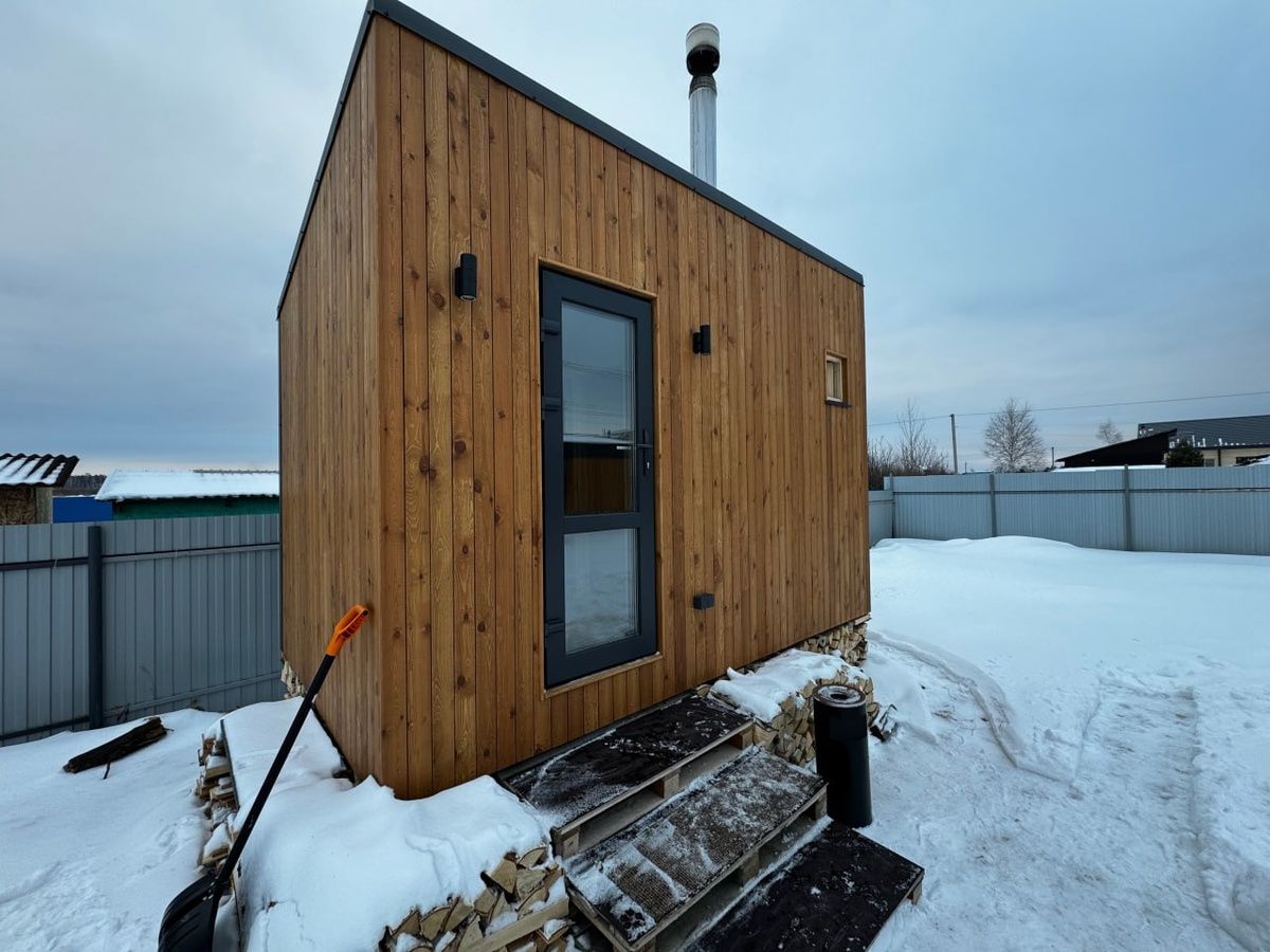 Баня 10м2 под ключ с доставкой по России