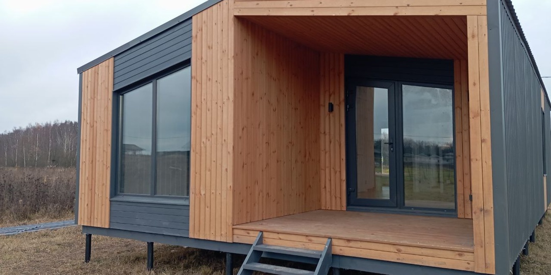 Модульный дом 3 спальни: Барн 65+ — теплый и просторный вариант