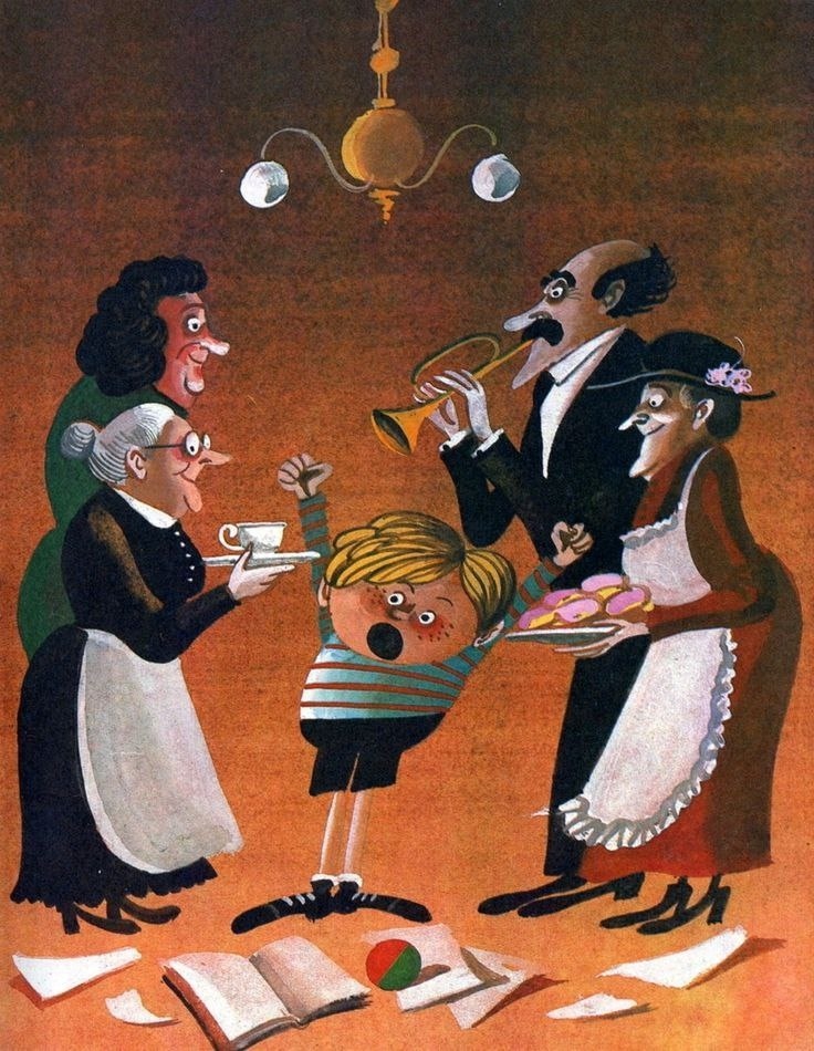 Избалованный Алёша Иванов и его семейка.