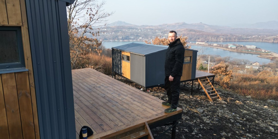 База отдыха с модульными домами 30 м²