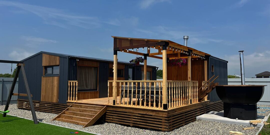 Модульный дом 45м2 с баней 10м2 Владивосток