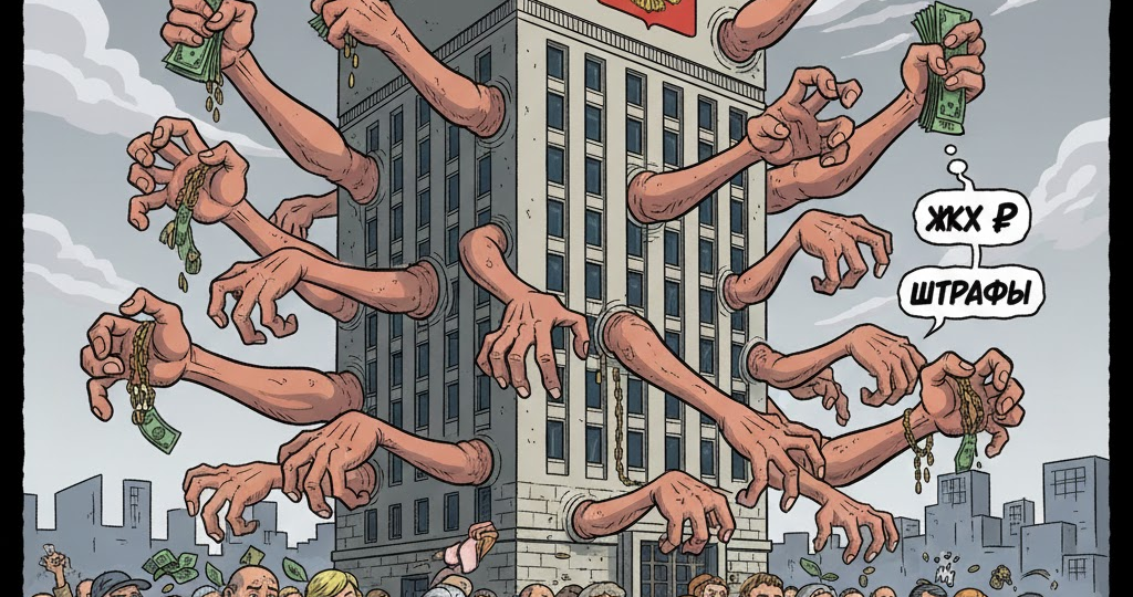 🏘️ Повестка рэкета: у нас забирают последнее под видом «тарифов»