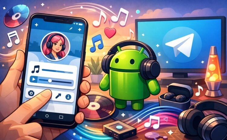    Теперь профиль в Telegram можно прокачать музыкой