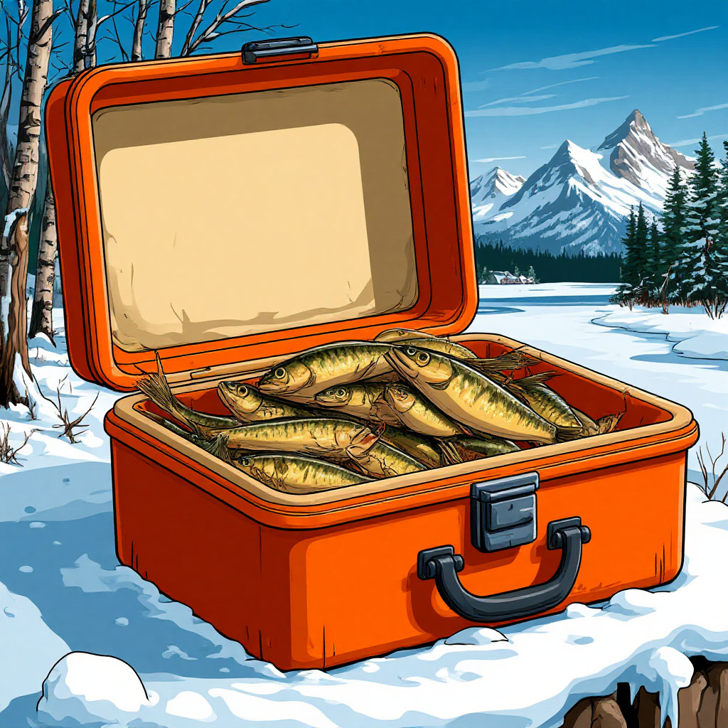 Мотыльница для зимней рыбалки