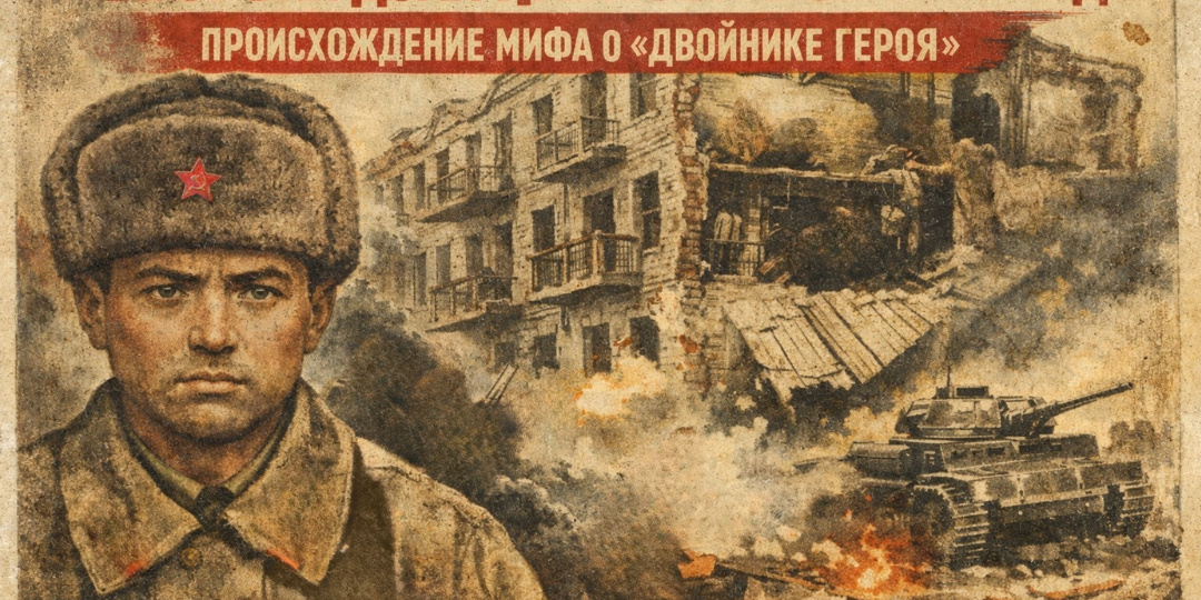 Оборона Дома Павлова в Сталинграде: Происхождение мифа о «двойнике героя»