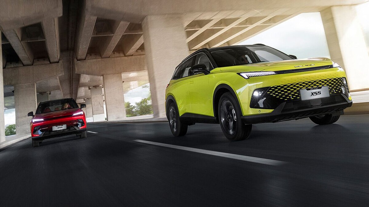    BAIC X55. Фото пресс-служба BAIC