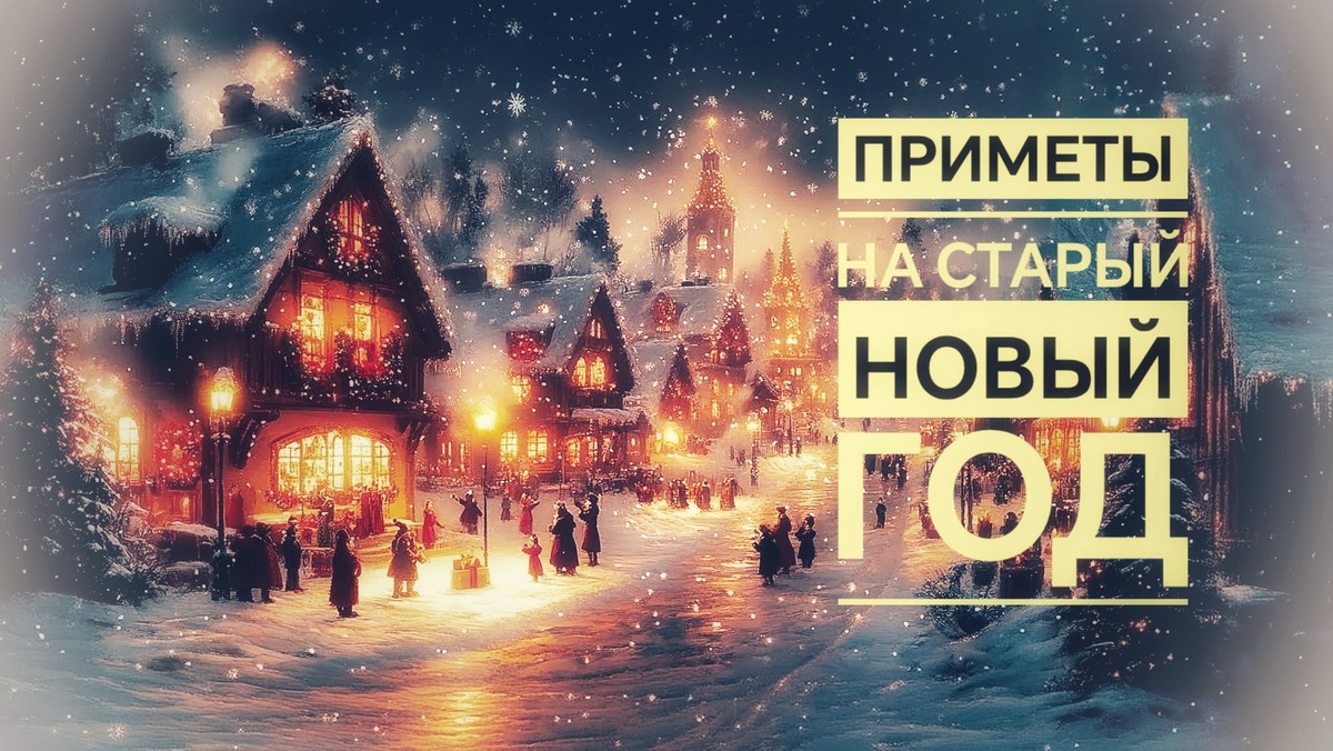 Приметы на Старый Новый год