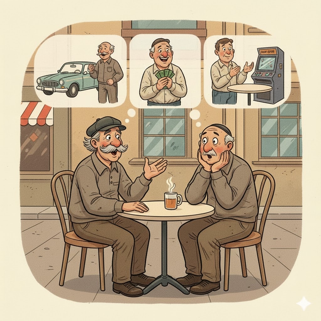 "Рабинович, который Кацман", иллюстрация создана сетью Джемини