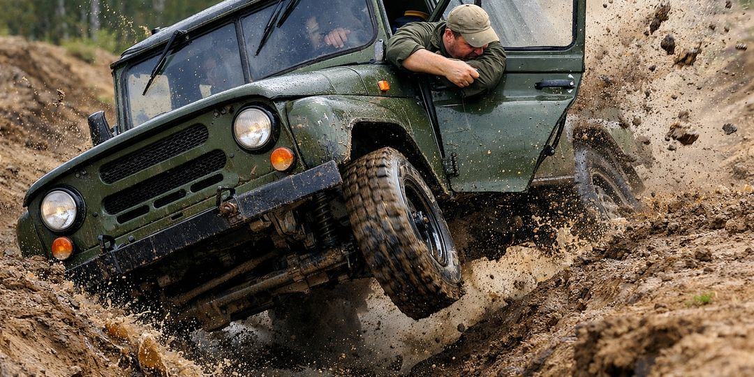 Почему двери УАЗа-469 открывались сами на бездорожье?