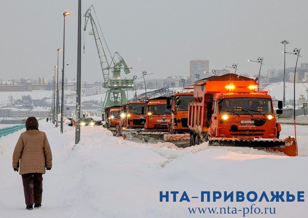    Нижегородские дорожники готовятся к возвращению снегопада в начале недели