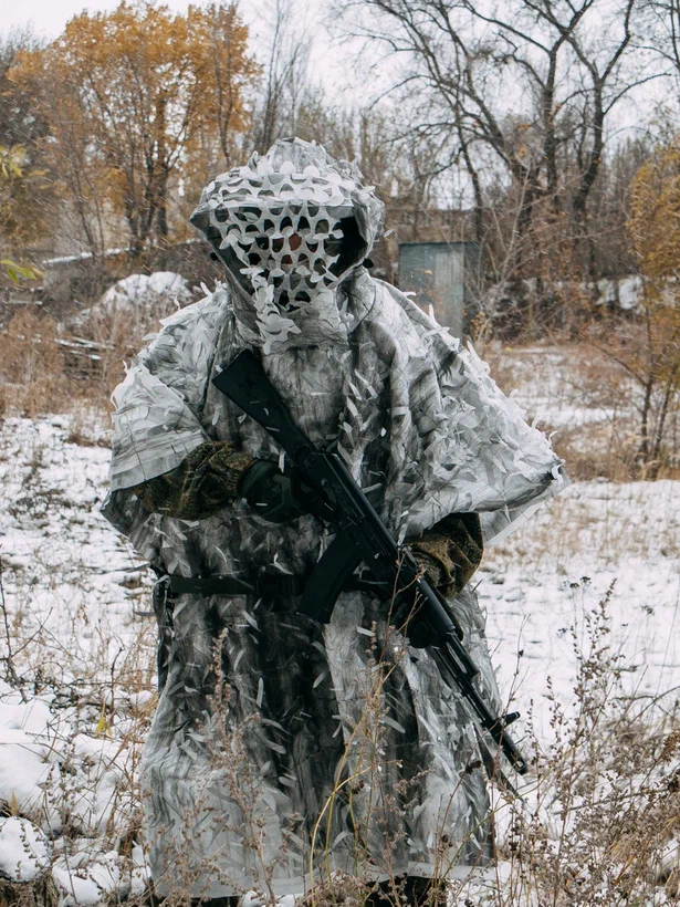 Маскировочное пончо производства ЗаВОЗ