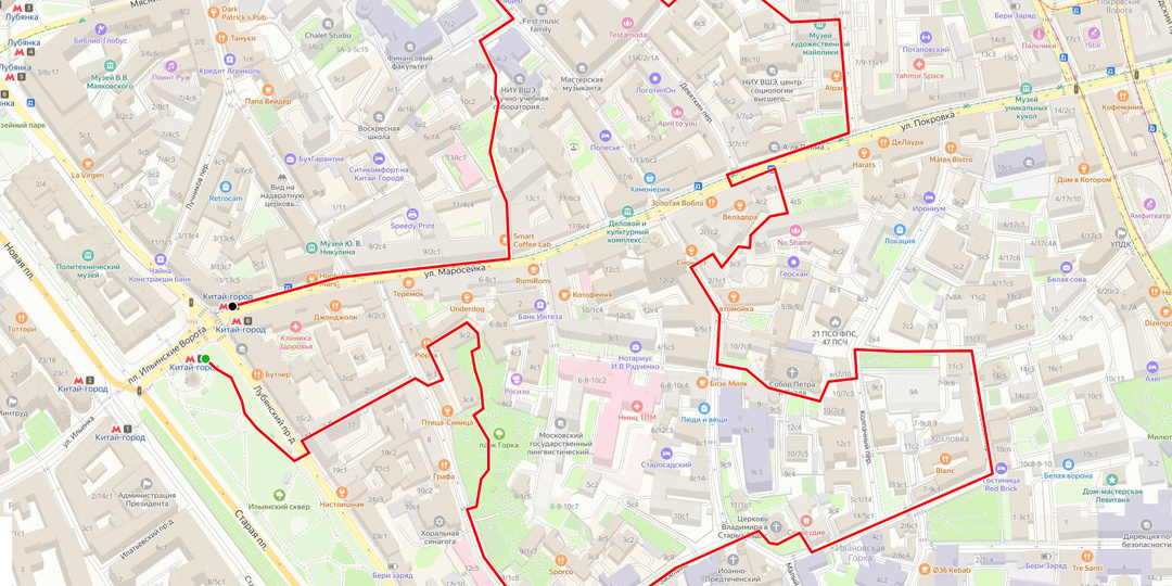 Потайные дворики Москвы - маршрут для прогулки