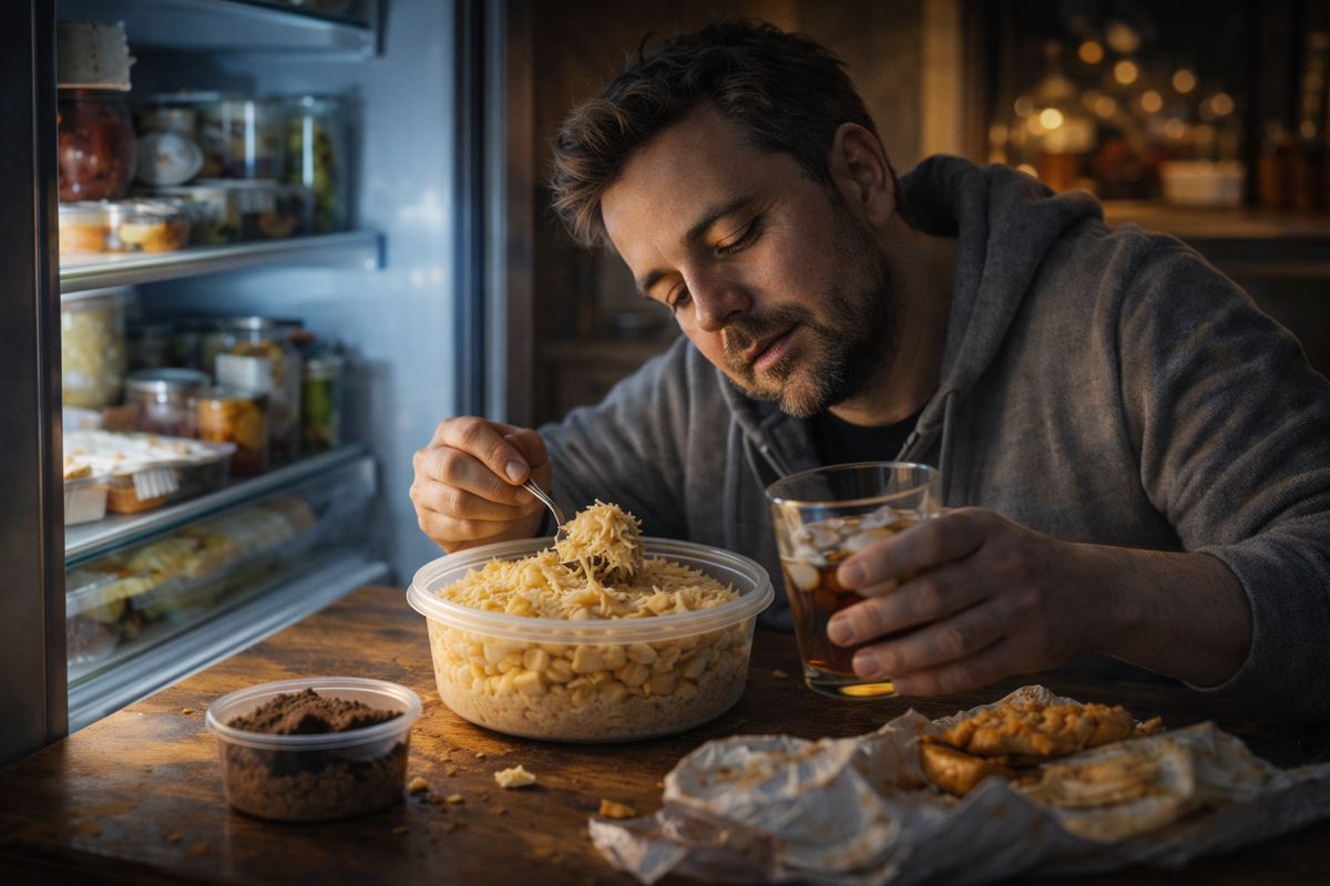 Когда еда становится единственным доступным способом «выдохнуть» после марафона дедлайнов