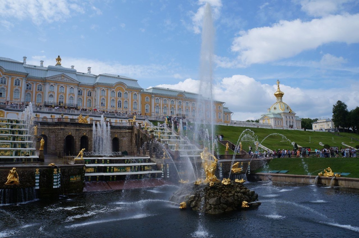 Фонтан Самсон. 