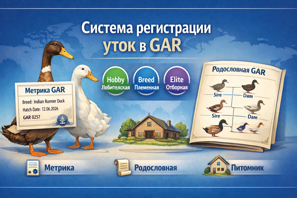 GAR — это не просто сертификаты. Это культура разведения, порядок в документах и уважение к породе.