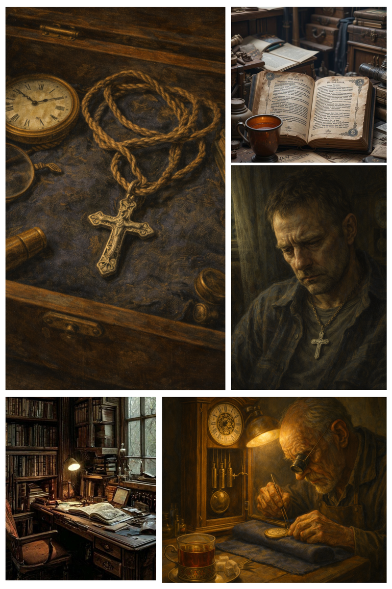 Теги: истории, проза, мастер и ученик, время, память, семейные истории, мистический реализм, ремесло, часы, душевное
Хэштеги: #история #проза #часы #время #память #мастерская #микромагия