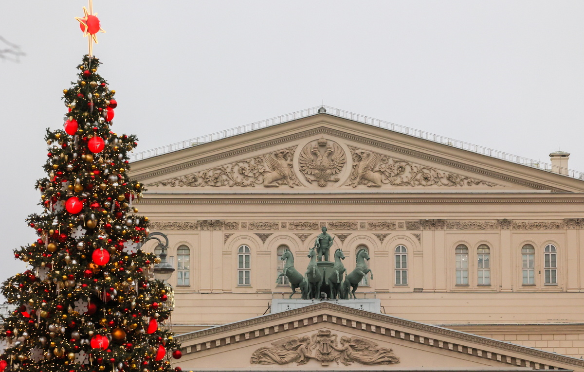    Здание Государственного академического Большого театра России  Виталий Смольников/ТАСС