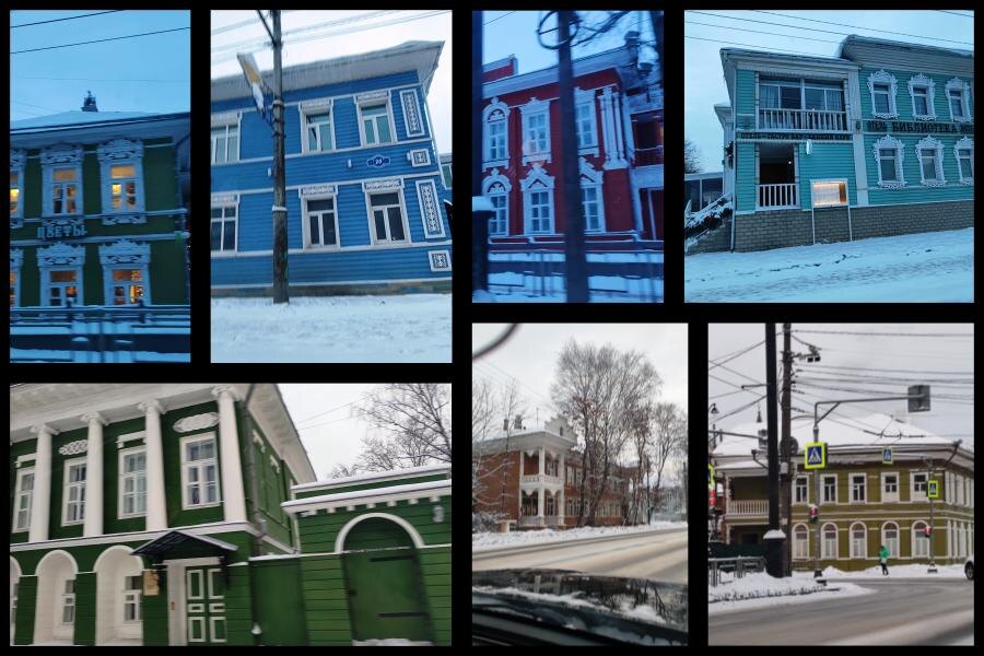 немного красивых домов Вологды