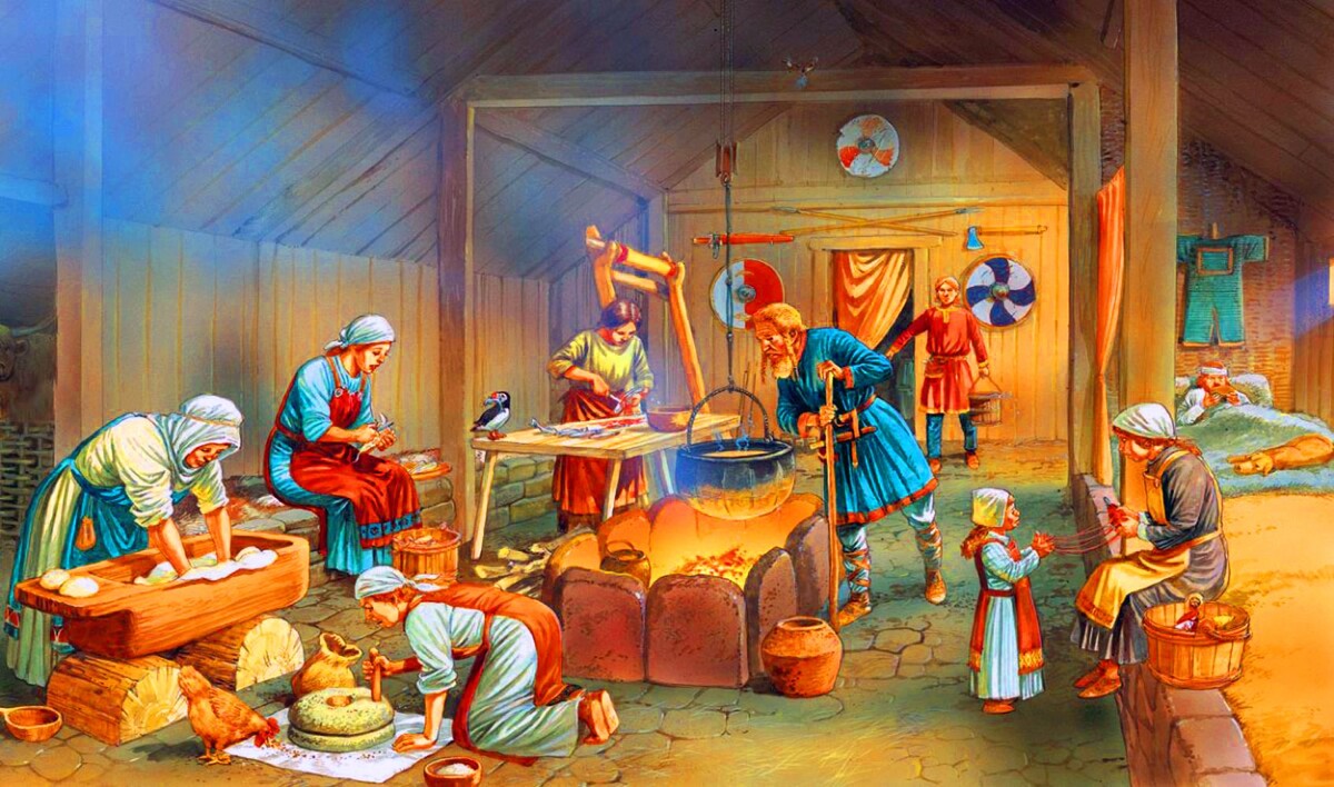 Уборка один из главных ритуалов