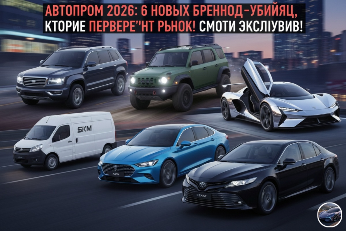 Шесть новых автомобильных брендов