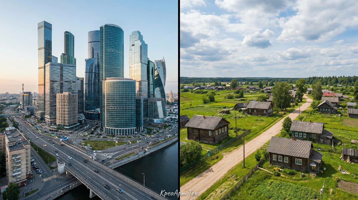 Город или Деревня