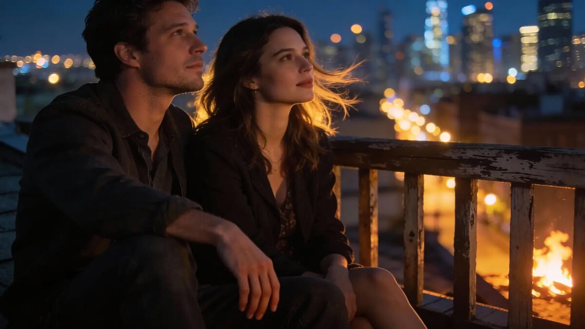 Счастье - когда влюбленные смотрят в одну сторону