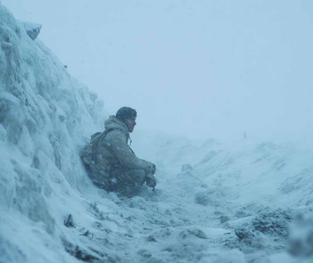 В окопах бывают и такие условия / откр. ист.