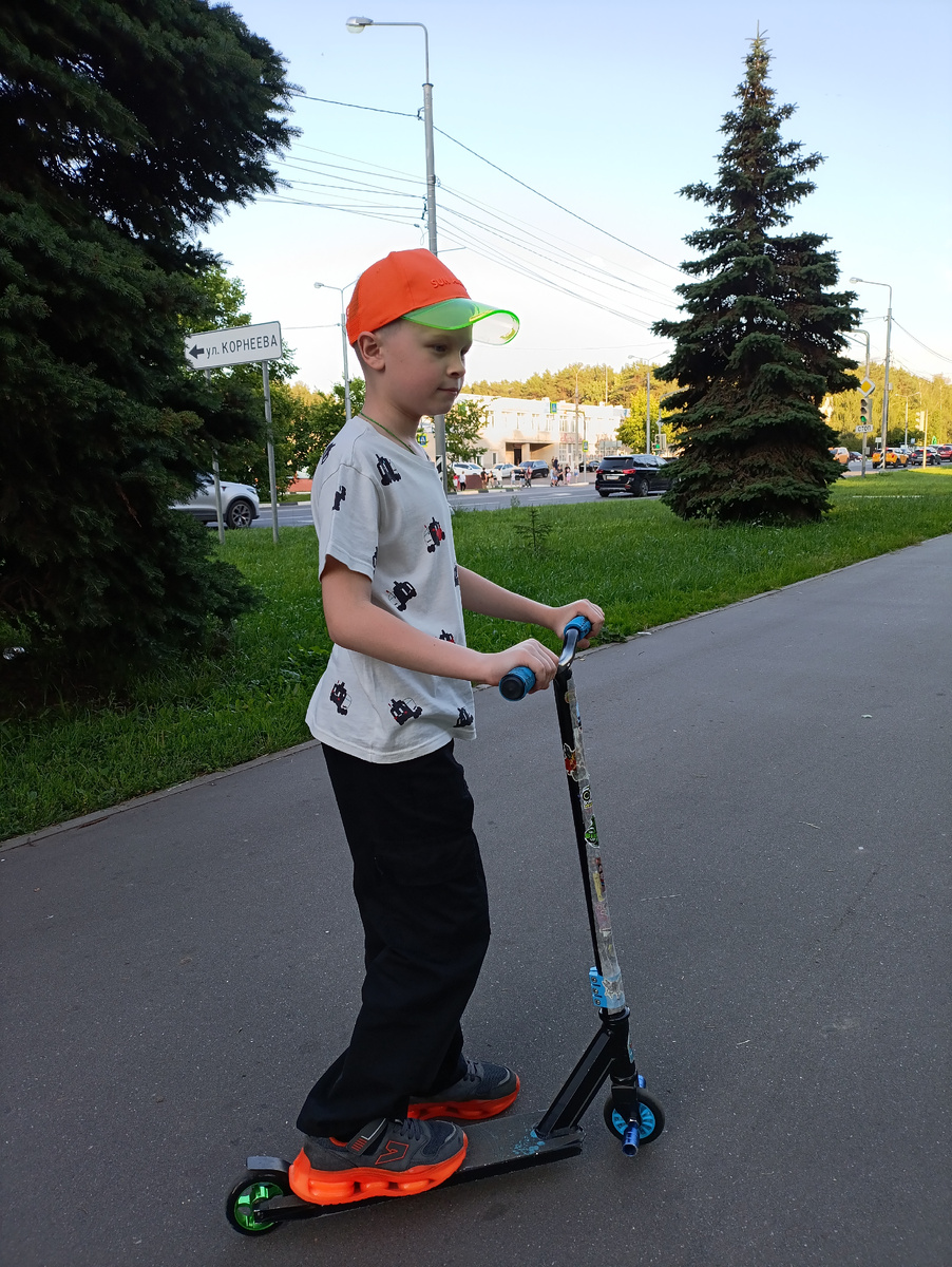 Экстремал (фото автора). 