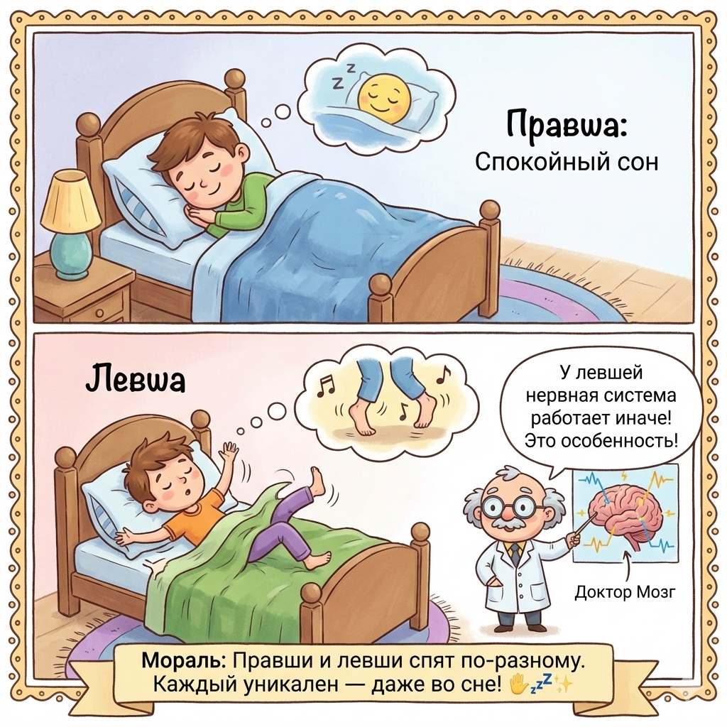 Сказка о Правше и Левше