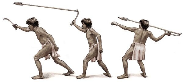 применение копьеметалки