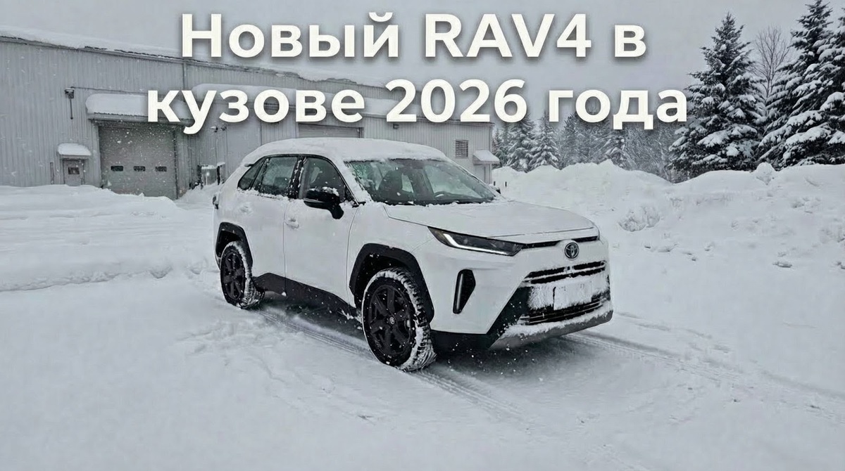 Новый RAV4 в кузове 2026 г.: без автосалона, без «директор ездил», без допов на сотни тысяч