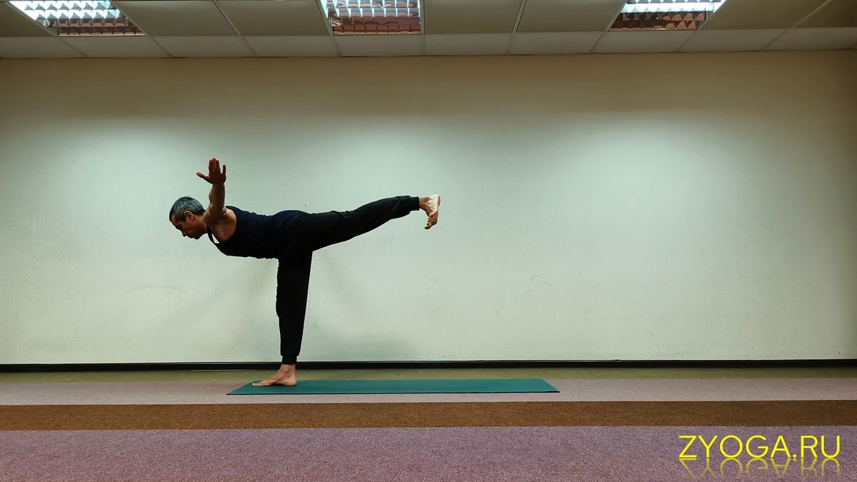 Приветствие Солнцу (Сурья Намаскар) - Герой 3, 1, 2 / Sun Salutation (Surya Namaskar) - Hero 3, 1, 2