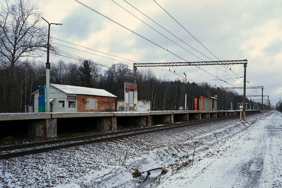 Пл. "Анциферово" в декабре 2025 года, фото автора