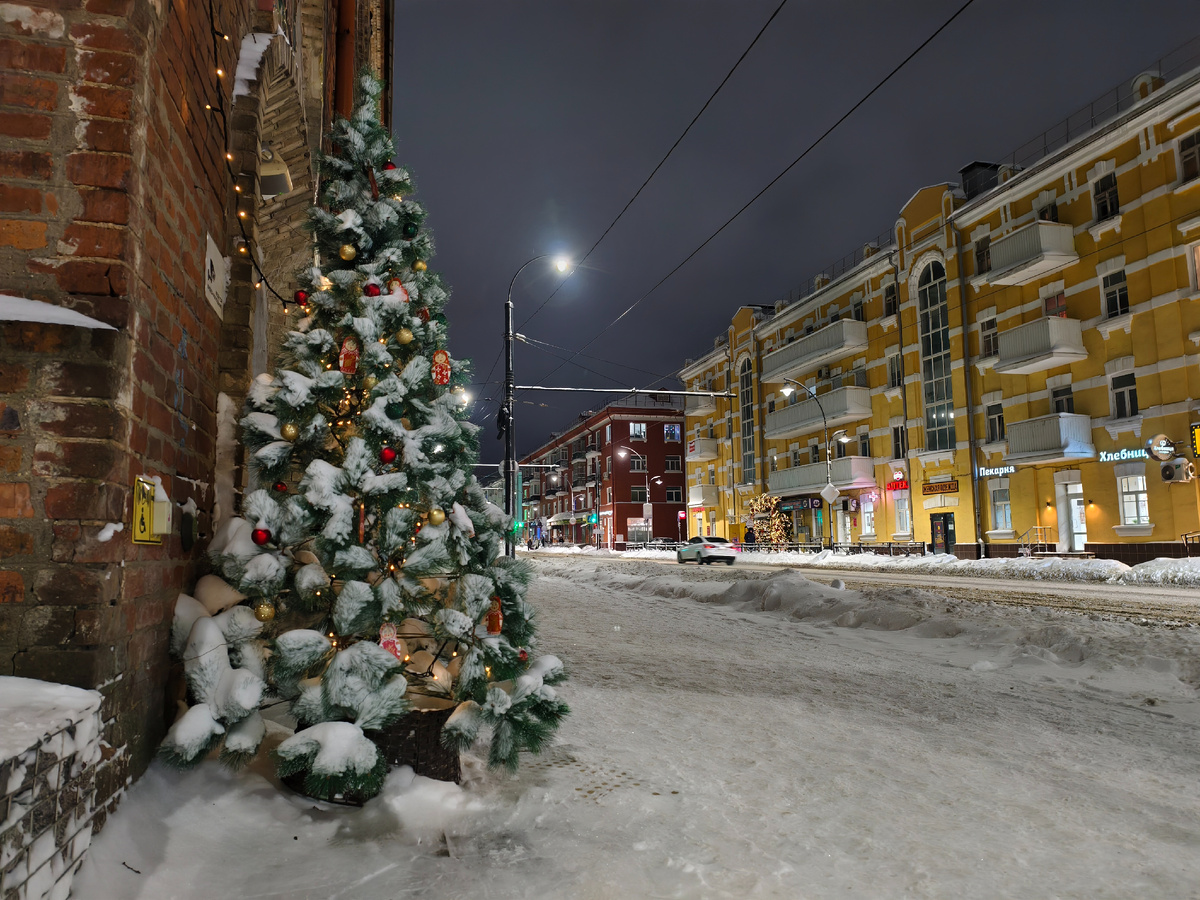 Зимний город 