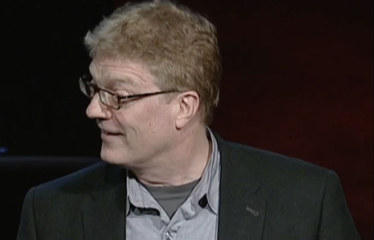 Фрагмент выступления Кена Робинсона на TED