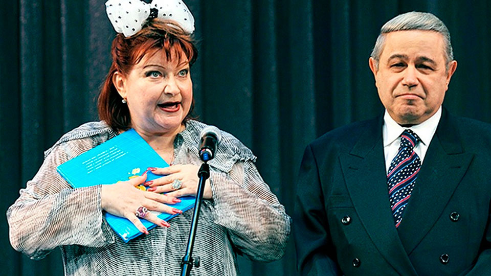 Елена Степаненко и Евгений Петросян