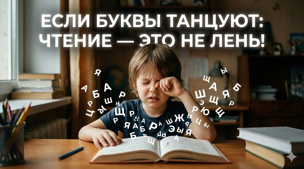 Почему чтение даётся с трудом 