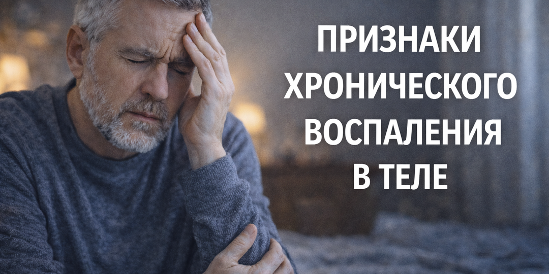 Признаки хронического воспаления в теле?