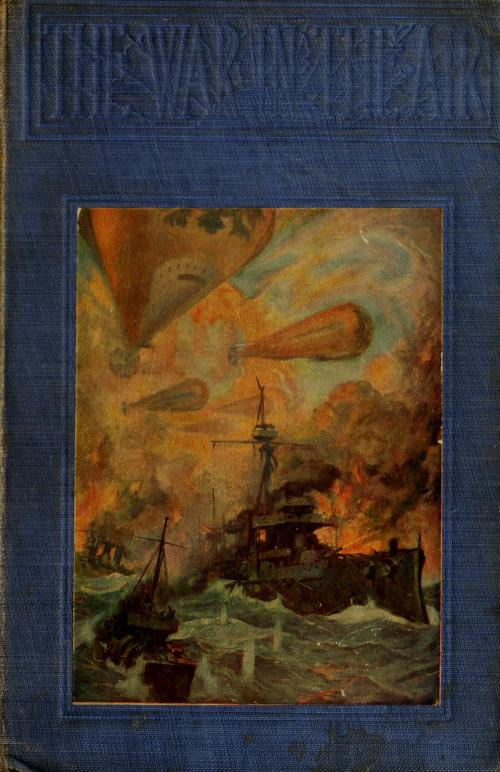 Герберт Уэллс «Война в воздухе» — обложка первого издания