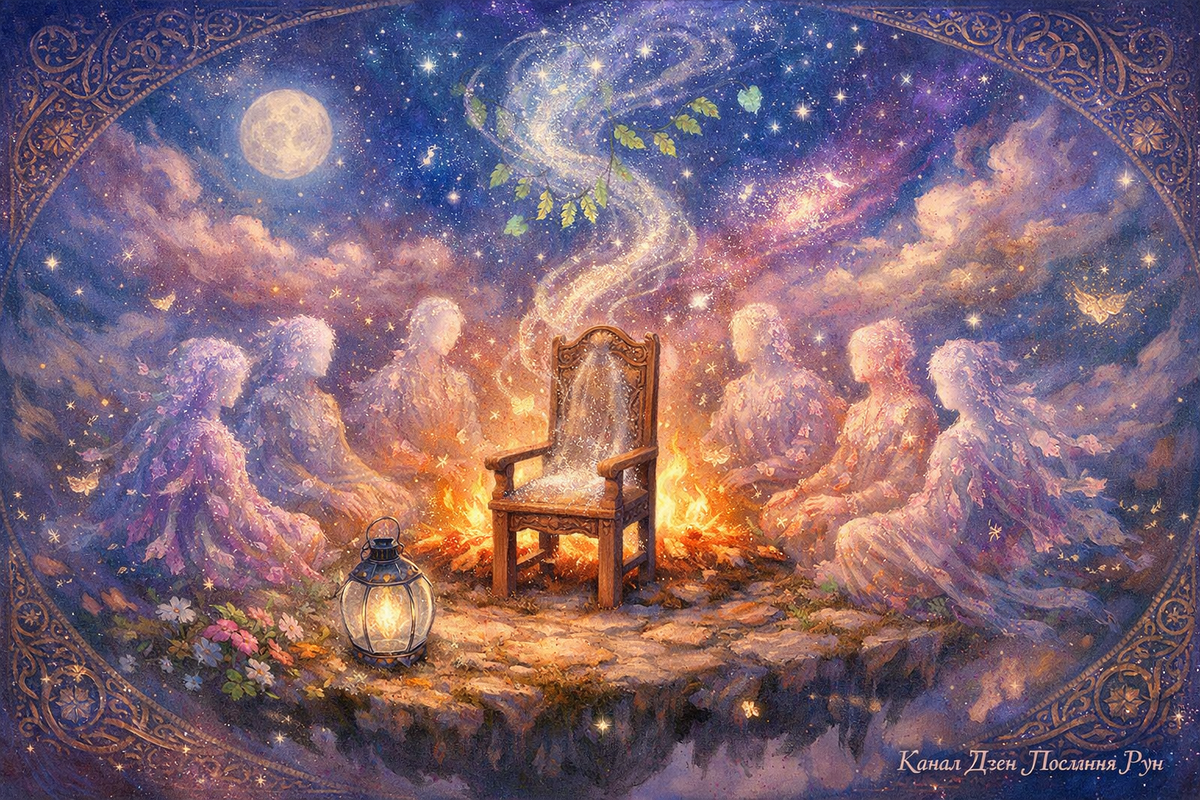 Иногда в раскладах важнее всего не то, что видно… а то, что вытеснено. Пустое место у родового огня может годами тянуть энергию, давать тревожность, усталость, ощущение “я лишний(ая)”.
Этот образ — про родовые руны, исключённых из Рода и возвращение утраченного места в системе. Если Вас цепляют темы Рода, судьбы, повторяющихся сценариев и невидимых узлов — прислушайтесь: руны умеют показывать, что вернуть на место, чтобы стало легче.
#руны #гадание #руническийрасклад #раскладнарунах #посланиерун #родовыеруны #силаРода #исключенныйизРода #эзотерика #предсказание