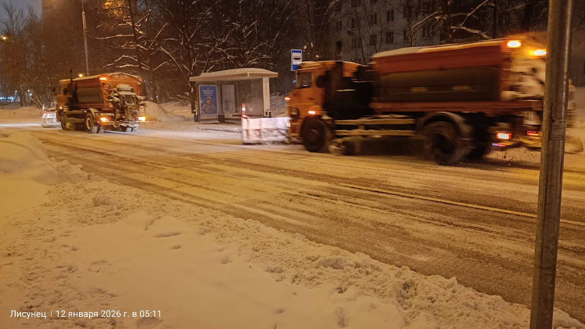Фото автора.Раньше ходили работники по расчистке остановок,то сейчас их совсем не видно.