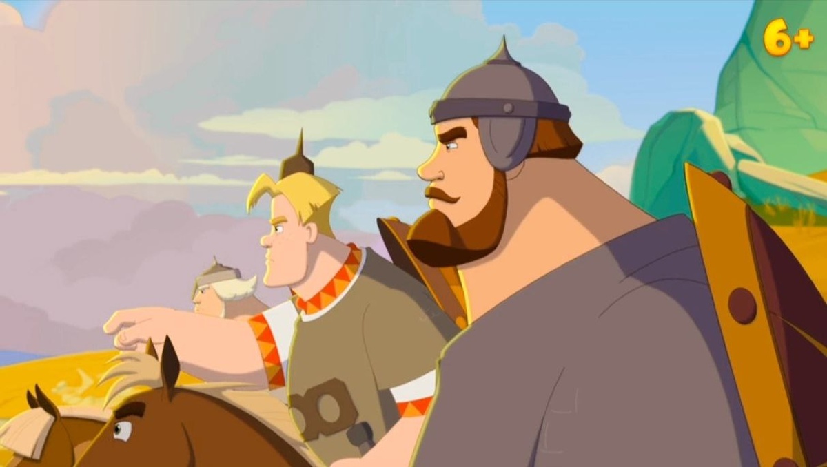 Три богатыря. Личный скриншот автора.