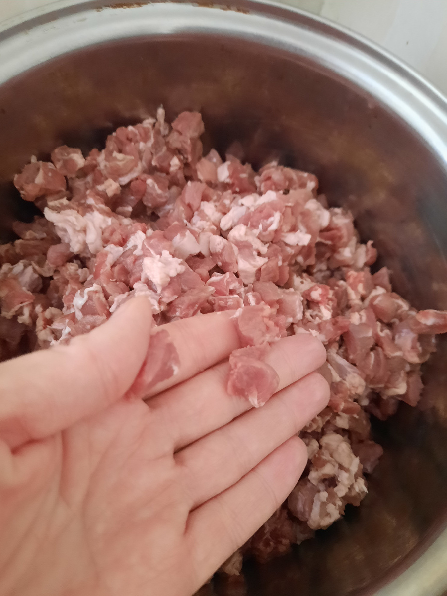 Фарш для мясной колбасы