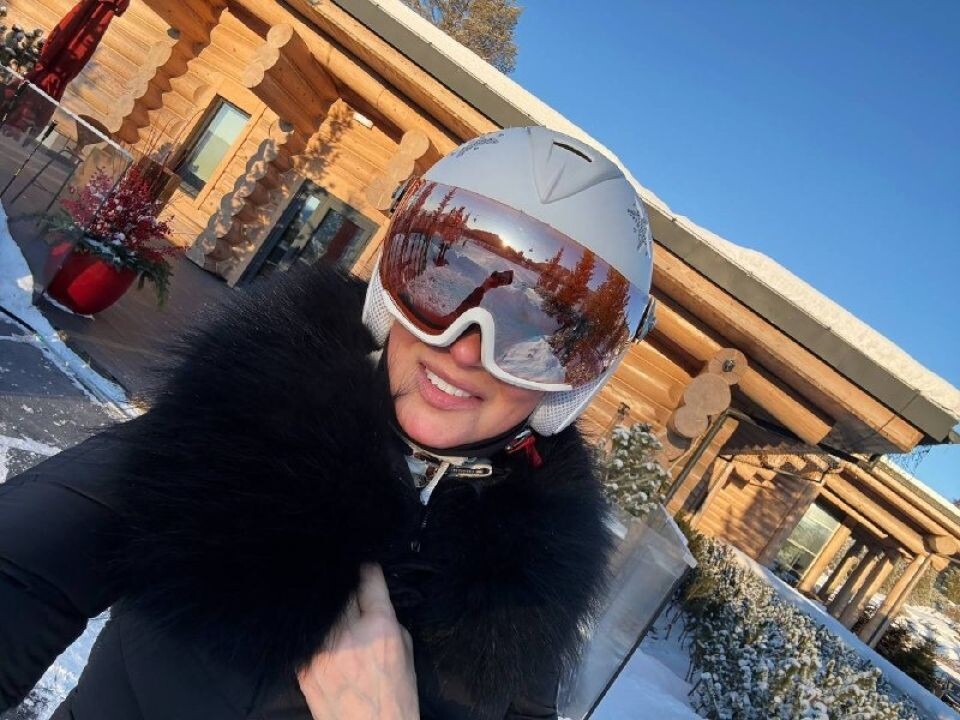    Олеся Судзиловская на отдыхе в Республике Алтай. Источник: t.me/olesya_sudzilovskaya_official