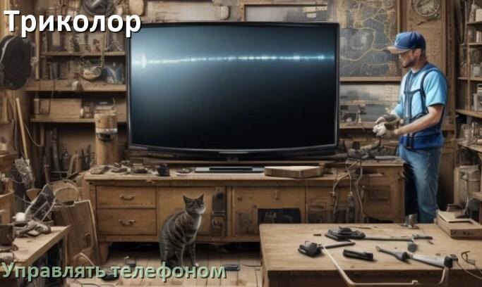 
Как управлять телевизором Триколор с телефона и настроить как пульт